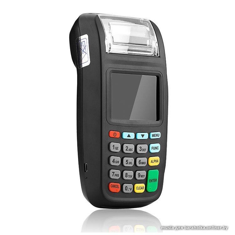 Продаётся банковский терминал NEW 8210 (принимает все карты)