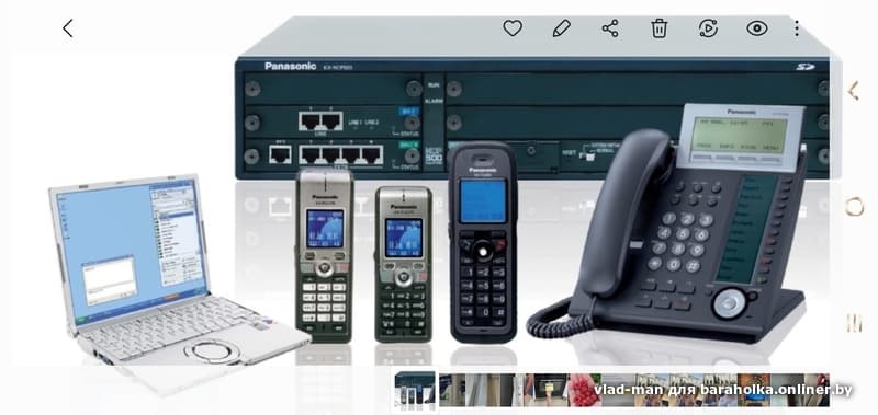 Короткий номер 7124 с АТС станцией на 8 симок и ip телефония